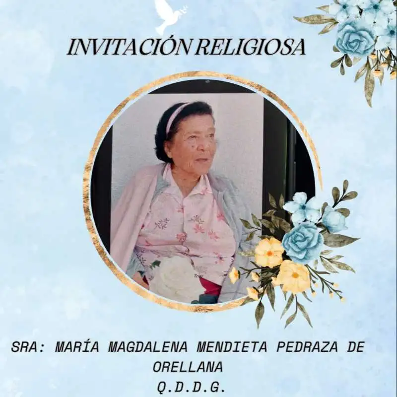 Anuncio: misa de nueves días