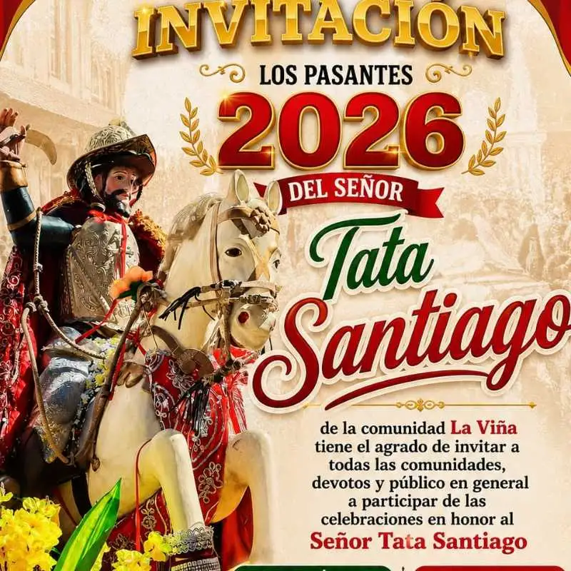 Anuncio: invitación de la comunidad la viña