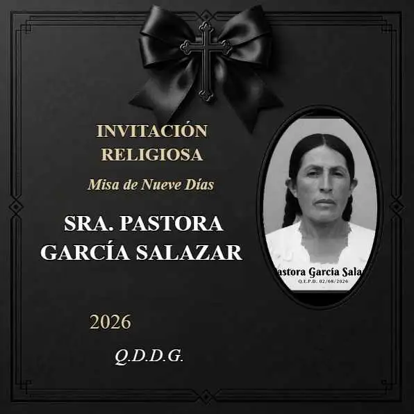 Anuncio: invitación  religiosa