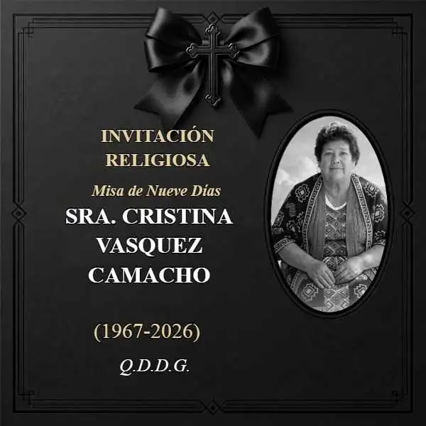 Anuncio: invitación de nueve días