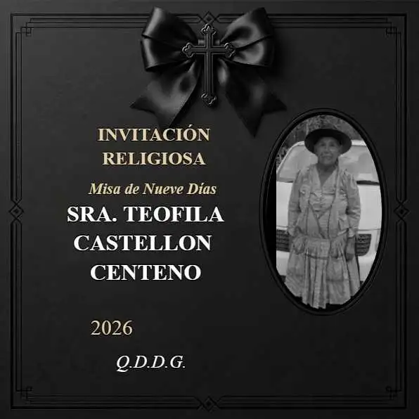 Anuncio: invitación religiosa
