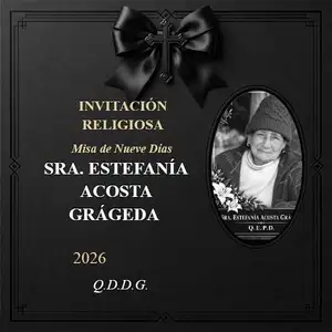aviso necrológico