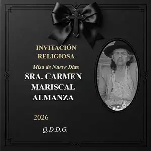 invitación necrológica