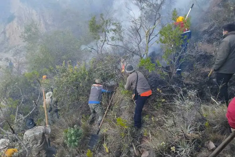 Portada: controlan incendio forestal en totora tras intensa labor de brigadas, comunarios y autoridades