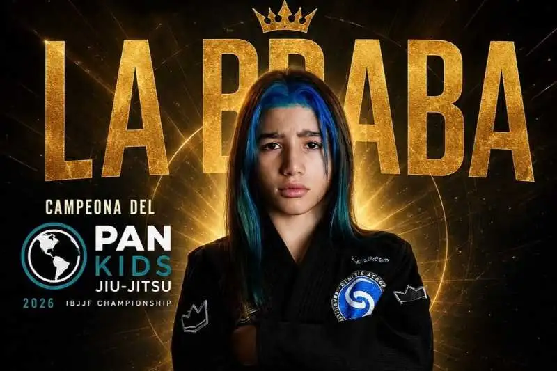 Portada: franciely ruiz hace historia: la boliviana se convierte en la primera en completar el grand slam de la ibjjf tras coronarse campeona pan kids 2026
