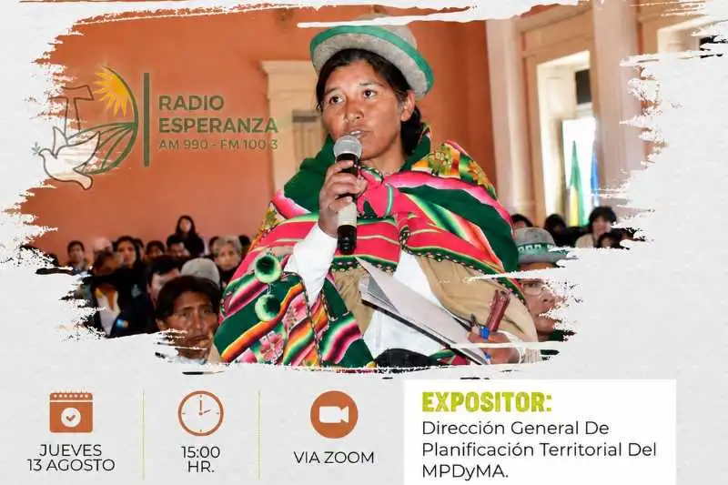 Portada: plataforma nacional de suelos invita a participar en jornada sobre planificación territorial