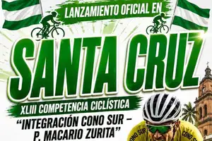 santa cruz se suma a la fiesta del ciclismo con el lanzamiento de la xliii competencia “integración cono sur 2026”